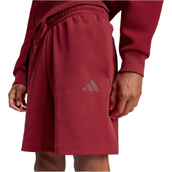 adidas Future Icons Small Logo Sweatshorts Herren KD7658 - active maroon M