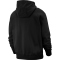 NIKE Sportswear Club Fleece Kapuzenjacke black/white XS