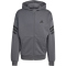 adidas Future Icons 3-Streifen Kapuzenjacke Herren KD5232 - grey six XXL
