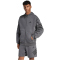 adidas Future Icons 3-Streifen Kapuzenjacke Herren KD5232 - grey six XXL