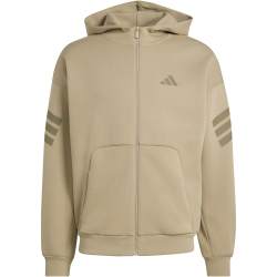 adidas Future Icons 3-Streifen Kapuzenjacke Herren KD5230 - wonder cargo M