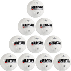 10er Ballpaket DERBYSTAR Brillant APS Fußball...