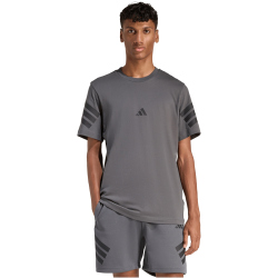 adidas Future Icons 3-Streifen T-Shirt Herren KD5223 - grey six M