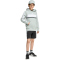 adidas Seasonal Essentials Tiberio 3-Streifen Hoodie Kinder KC2127 - wonder sage/white/dark grey heather 176