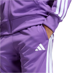 adidas Seasonal Essentials Tiberio 3-Streifen Tricot Trainingsanzug Kinder KC2125 - active purple/white 128