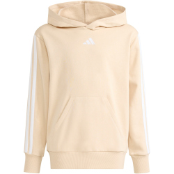adidas Essentials 3-Streifen Hoodie Kinder KD6668 - crystal linen/white 176