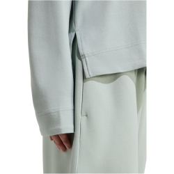 adidas Soft Lux 1/4-Zip Sweatshirt Damen KA7030 - wonder sage M