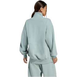 adidas Soft Lux Loose Sweatjacke Damen KA7023 - wonder sage XS