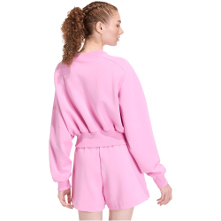 adidas Soft Lux Loose Sweatshirt Damen KA7016 - st tropic bloom L