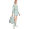 adidas Soft Lux Loose Sweatshirt Damen KA7015 - wonder sage M