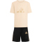 adidas Train Essentials Camo Print T-Shirt + Shorts Set Kinder KQ8768 - crystal linen/multicolor 128