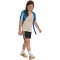 adidas Train Essentials Camo Print T-Shirt + Shorts Set Kinder KQ8768 - crystal linen/multicolor 128