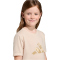 adidas Train Essentials Camo Print T-Shirt + Shorts Set Kinder KQ8768 - crystal linen/multicolor 128