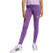 adidas Everyday Glam Baumwoll Leggings Mädchen KD3986 - active purple/silver met. 140