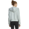 adidas Essentials 3-Streifen French Terry 1/4-Zip Hoodie Damen KC5226 - wonder sage/white L