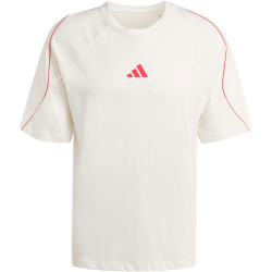 adidas Stadium T-Shirt KC0428 - off white/pure ruby XS