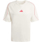 adidas Stadium T-Shirt KC0428 - off white/pure ruby XS