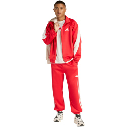 adidas Stadium Jogginghose KE9573 - pure ruby/off white XL