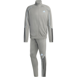 adidas 3-Streifen Stadium Trainingsanzug KB6213 - ch solid grey/grey six 3XL