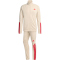 adidas 3-Streifen Stadium Trainingsanzug KB6198 - crystal linen/pure ruby XL