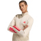 adidas 3-Streifen Stadium Trainingsanzug KB6198 - crystal linen/pure ruby XL