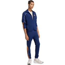 adidas 3-Streifen Stadium Trainingsanzug JY7668 - dark blue/pure orange S