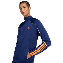 adidas 3-Streifen Stadium Trainingsanzug JY7668 - dark blue/pure orange S