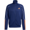 adidas 3-Streifen Stadium Trainingsanzug JY7668 - dark blue/pure orange L