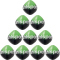 10er Ballpaket uhlsport Reflex Ball Fluo Gr&uuml;n/Marine/Schwarz