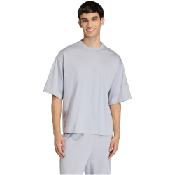 adidas Soft Lux Trainingsshirt Herren KE5900 - halo silver XS