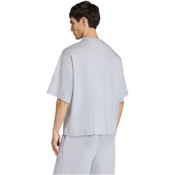 adidas Soft Lux Trainingsshirt Herren KE5900 - halo silver XS