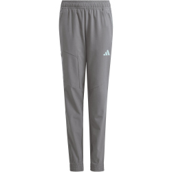 adidas Hooded Tech Woven Jogginghose Jungen KG5186 - grey...