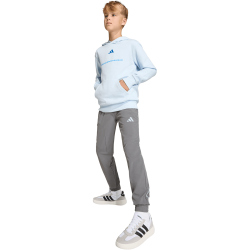 adidas Hooded Tech Woven Jogginghose Jungen KG5186 - grey...