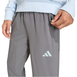 adidas Hooded Tech Woven Jogginghose Jungen KG5186 - grey...