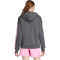 adidas Essentials 3-Streifen Fleece Hoodie Damen KQ5077 - grey six/st tropic bloom XS