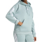 adidas Essentials 3-Streifen Fleece Hoodie Damen KC5160 - wonder sage/white XS