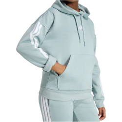 adidas Essentials 3-Streifen Fleece Hoodie Damen KC5160 -...