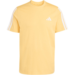 adidas 3-Streifen T-Shirt Herren KT0558 - semi ice tangerine/white XS