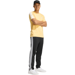 adidas 3-Streifen T-Shirt Herren KT0558 - semi ice tangerine/white XS