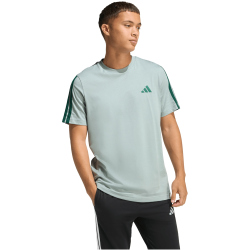 adidas 3-Streifen T-Shirt Herren KT0556 - wonder sage/collegiate green M