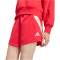 adidas Stadium Sweatshorts Damen KB4943 - pure ruby/crystal linen/off white S
