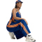 adidas Stadium 3-Streifen Trainingshose Damen KB4275 - dark blue/pure orange/off white XXS