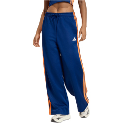 adidas Stadium 3-Streifen Trainingshose Damen KB4275 - dark blue/pure orange/off white XXL