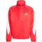 adidas Stadium Trainingsjacke KE9574 - pure ruby/off white/crystal linen M