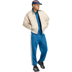 adidas Stadium Trainingsjacke JZ0296 - dusky petrol/white/ray blue M