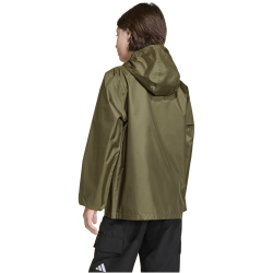 adidas Regenjacke Kinder KE1344 - olive strata 140