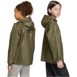 adidas Regenjacke Kinder KE1344 - olive strata 140