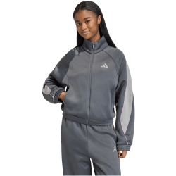adidas Stadium Trainingsjacke Damen KB4947 - grey six/ch solid grey/st tropic bloom XS