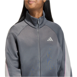 adidas Stadium Trainingsjacke Damen KB4947 - grey six/ch solid grey/st tropic bloom XS
