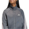 adidas Stadium Trainingsjacke Damen KB4947 - grey six/ch solid grey/st tropic bloom XS
